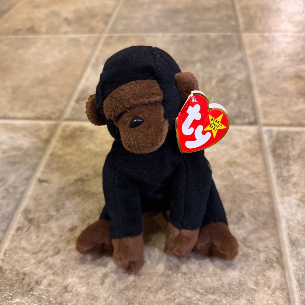 Lot of 12 Ty Beanie Babies Vintage Plush Collection Pouch Hippity Gobbles Multi - Picture 12 of 16